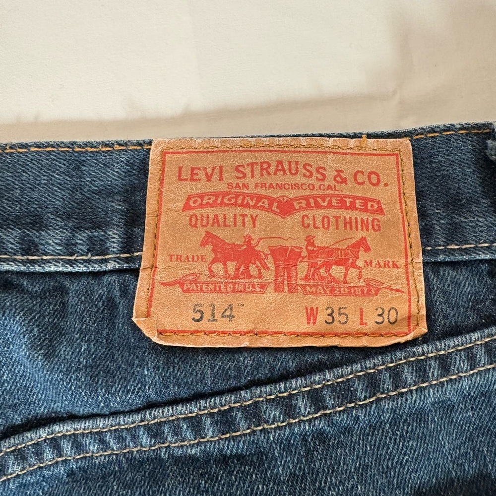 Levi's Classic Straight Blue Jeans